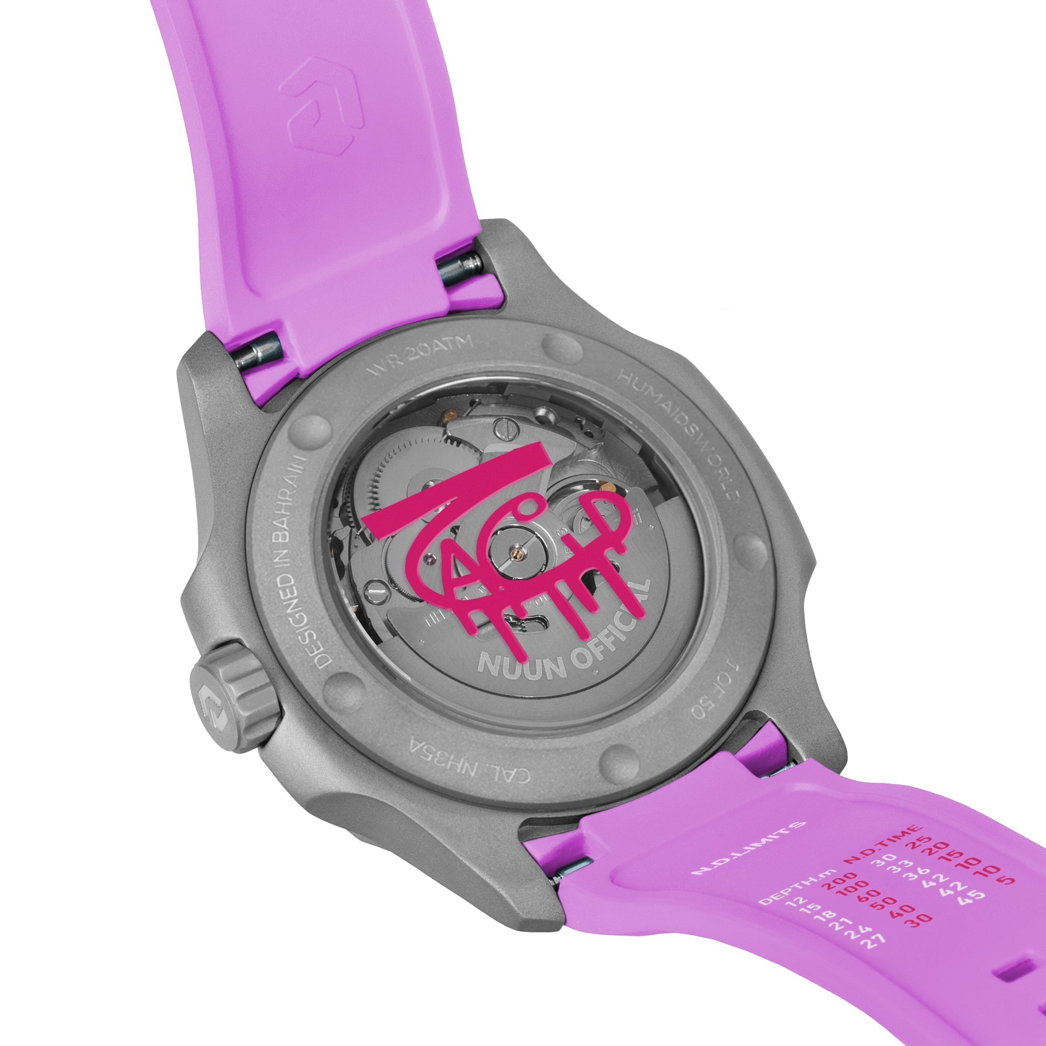 Nuun Official x Humaid's World Edition - Raining Ca$h 40.5mm