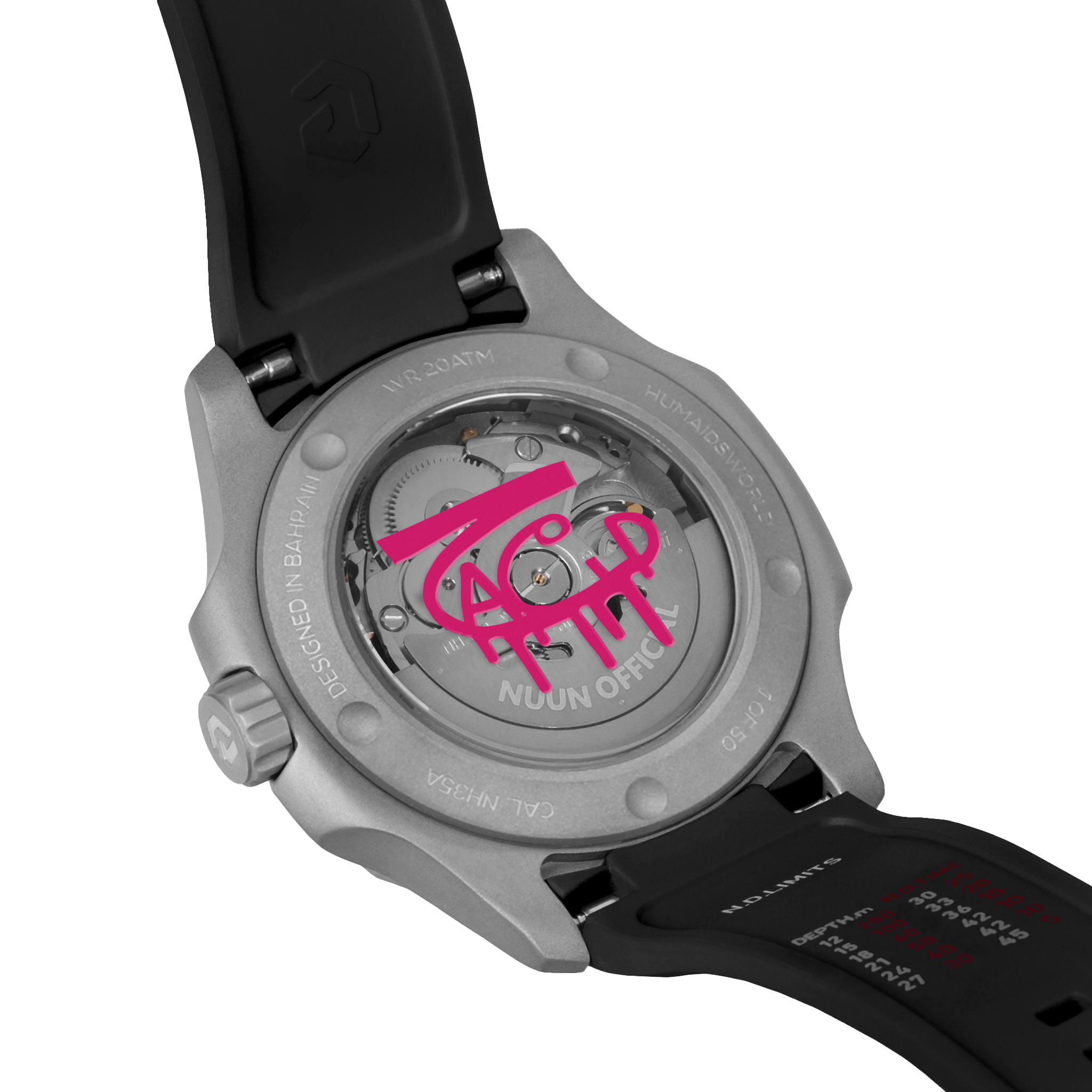 Nuun Official x Humaid's World Edition - Raining Ca$h 40.5mm